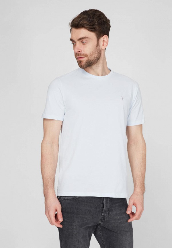 

Футболка AllSaints, Голубой, BRACE SS CREW