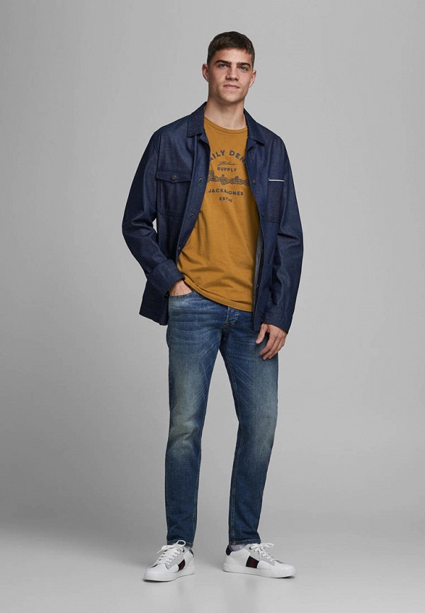 

Футболка Jack & Jones, Коричневый, Jack & Jones MP002XM0VQJE