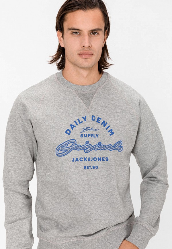 

Свитшот Jack & Jones, Серый