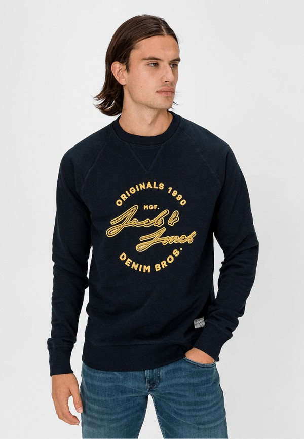 

Свитшот Jack & Jones, Синий