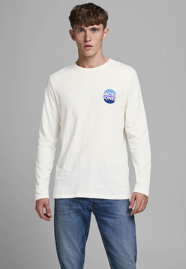 

Лонгслив Jack & Jones, Белый