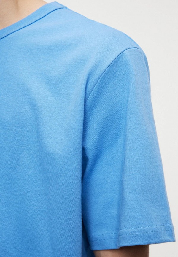 Футболка Befree голубой, размер 46, фото 6