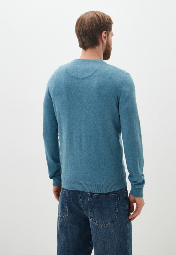 Пуловер Tom Tailor цвет Бирюзовый  Фото 3