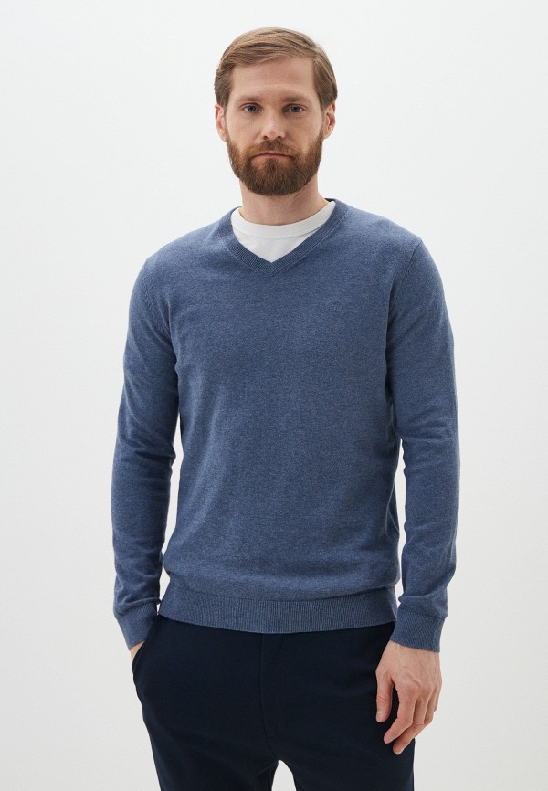 Пуловер Tom Tailor цвет Синий 