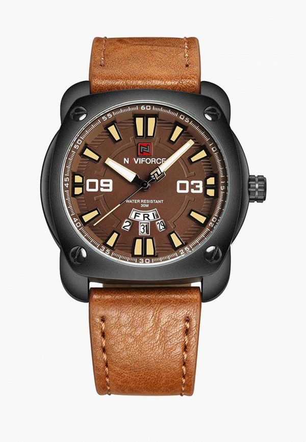 

Часы Naviforce, Naviforce MP002XM0VT8H, Коричневый