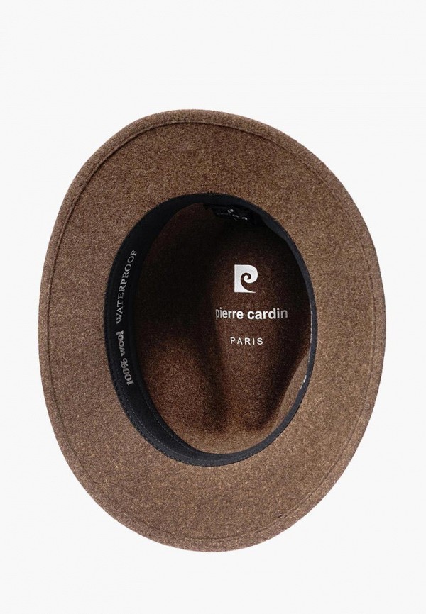 Шляпа Pierre Cardin цвет коричневый  Фото 2