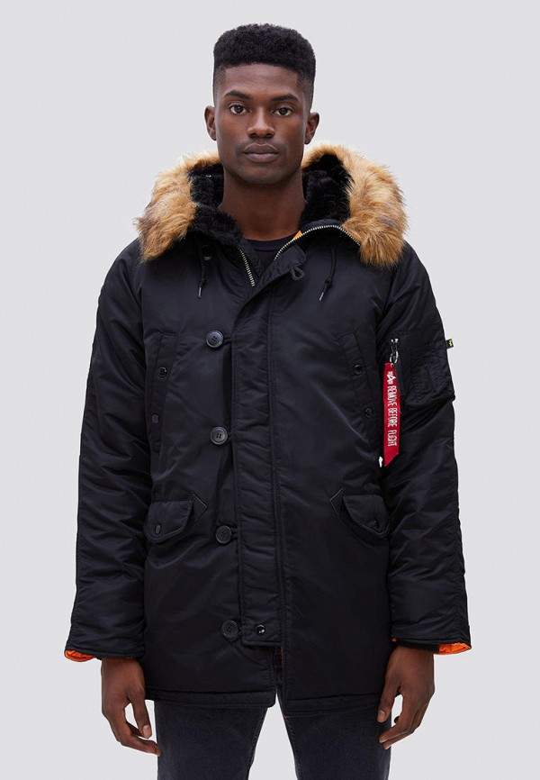 

Куртка утепленная Alpha Industries, Alpha Industries MP002XM0VTUR, Черный