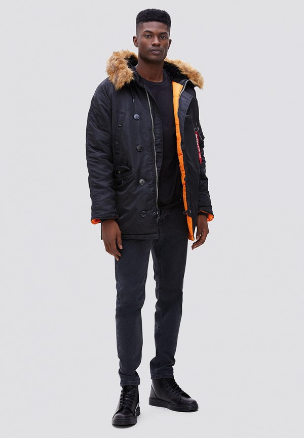 

Куртка утепленная Alpha Industries, Черный, Alpha Industries MP002XM0VTUR