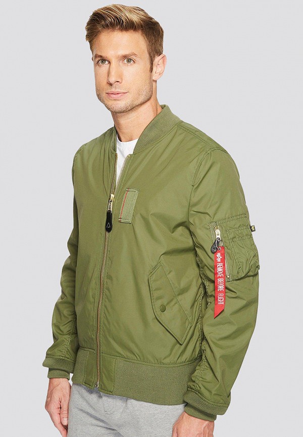 

Куртка утепленная Alpha Industries, Зеленый, MA-1 Skymaster