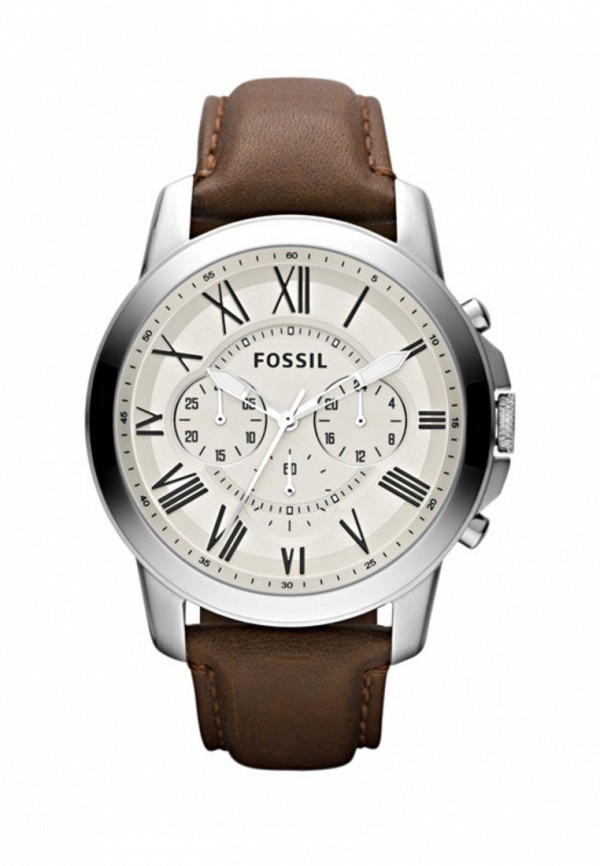 

Часы Fossil, Коричневый, Fossil MP002XM0W7G2