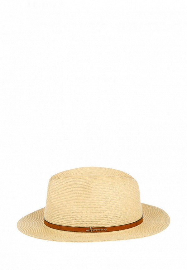 Шляпа Herman цвет бежевый  Фото 3