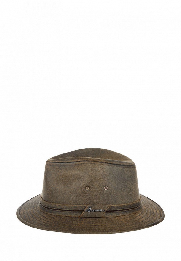 Шляпа Herman цвет коричневый  Фото 3