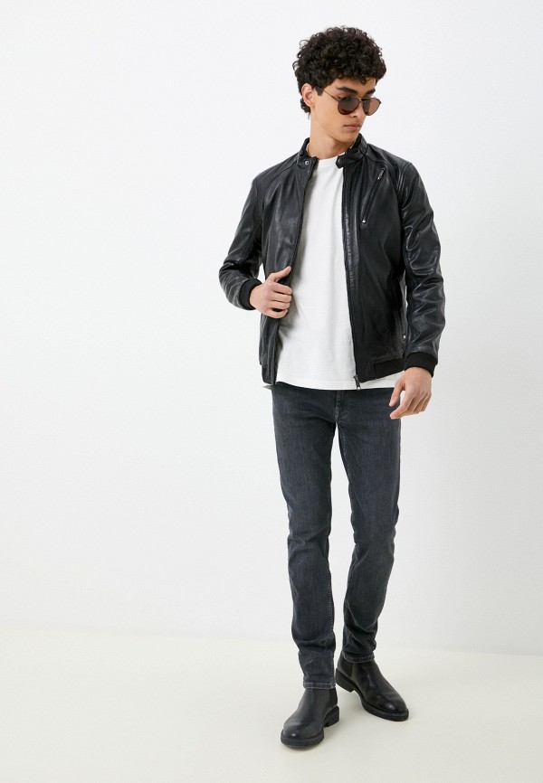 фото Куртка кожаная urban fashion for men