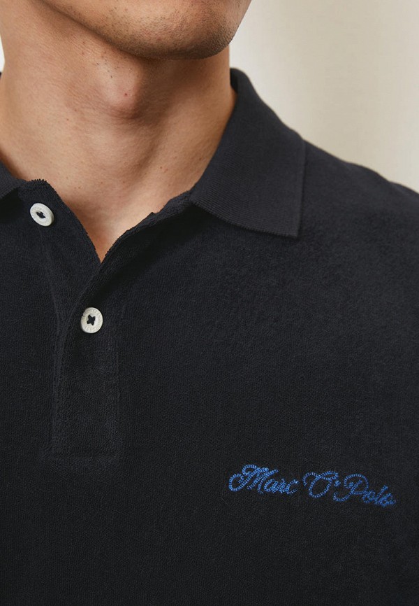 Поло Marc O'Polo черный, размер 50, фото 4