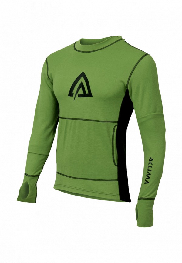 

Термобелье верх Aclima, Зеленый, WarmWool