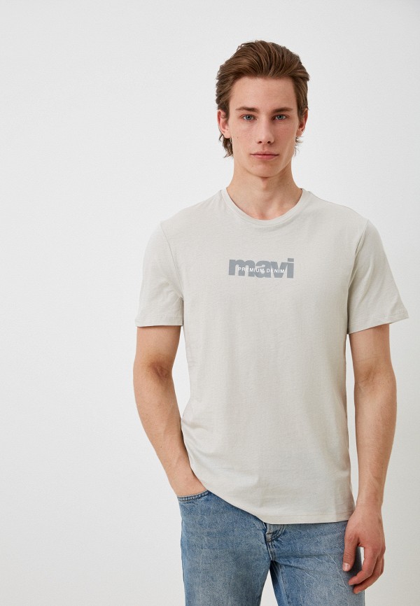 

Футболка Mavi, Бежевый, SHORT SLEEVE TOP
