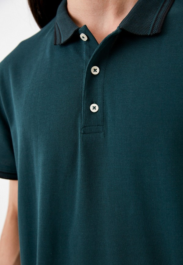 Поло Trendyol зеленый, размер 48, фото 3