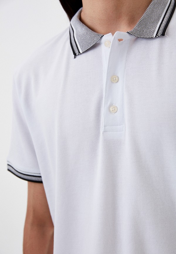 Поло Trendyol белый, размер 46, фото 3