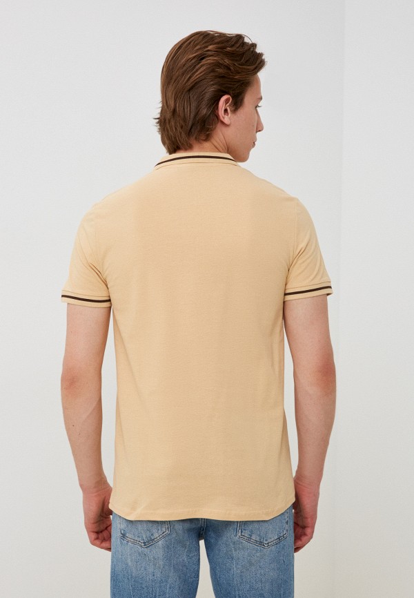 Поло Trendyol бежевый, размер 48, фото 2