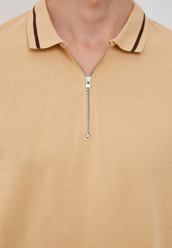 Поло Trendyol бежевый, размер 48, фото 3