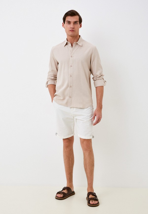 Рубашка Cleo бежевый, размер 48, фото 2