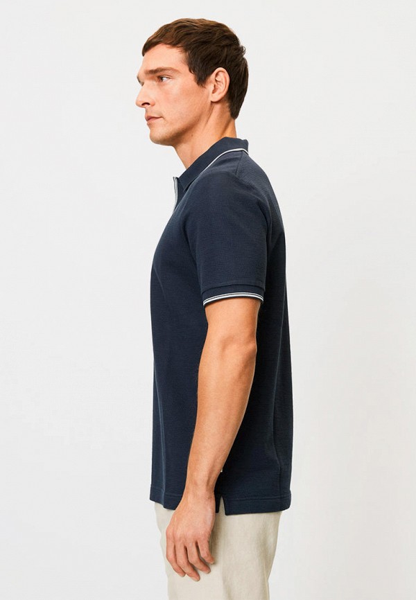 Поло Marc O'Polo синий, размер 46, фото 3