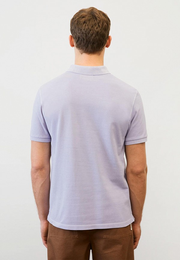 Поло Marc O'Polo фиолетовый, размер 48, фото 2