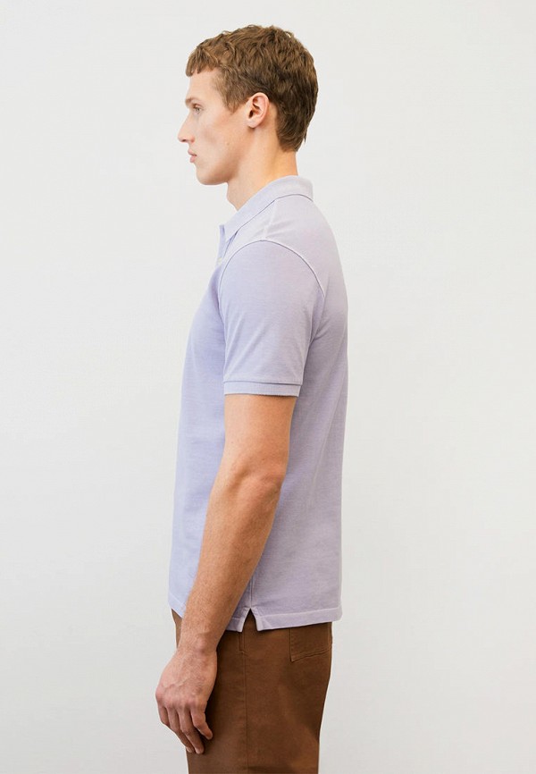 Поло Marc O'Polo фиолетовый, размер 48, фото 3