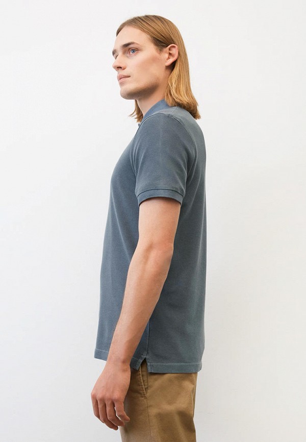 Поло Marc O'Polo синий, размер 54, фото 4