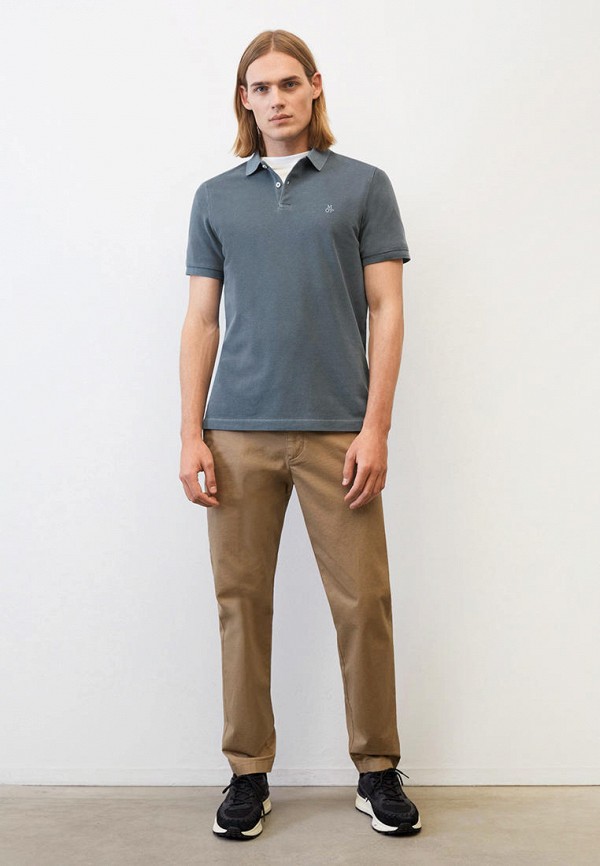 Поло Marc O'Polo синий, размер 54, фото 2