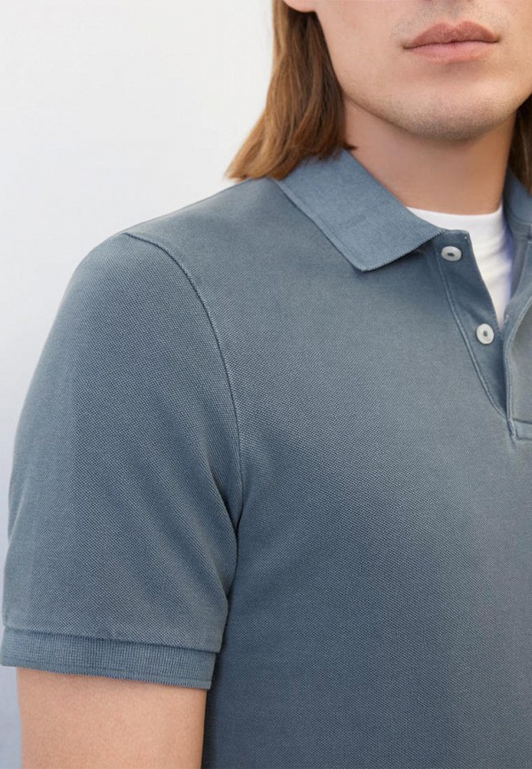 Поло Marc O'Polo синий, размер 54, фото 5