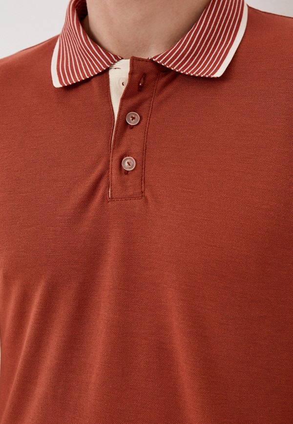 Поло Neohit коричневый, размер 50, фото 3