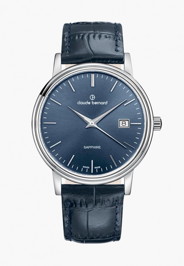 

Часы Claude Bernard, Синий, Classic