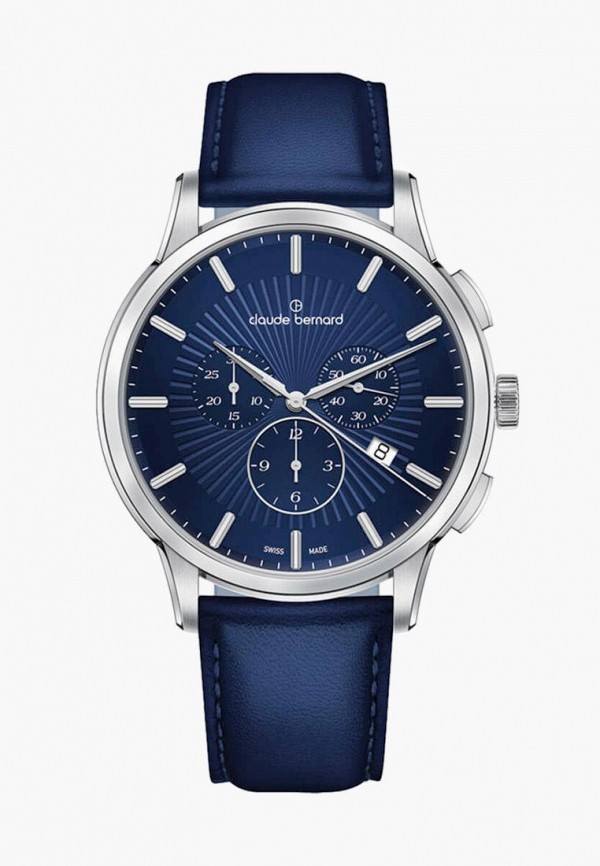 

Часы Claude Bernard, Синий, Classic