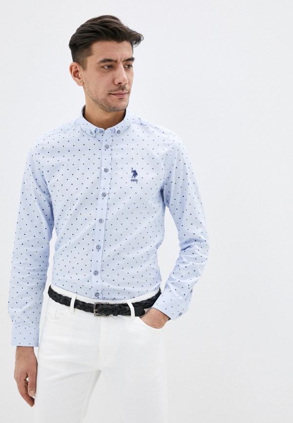 

Рубашка U.S. Polo Assn, Голубой