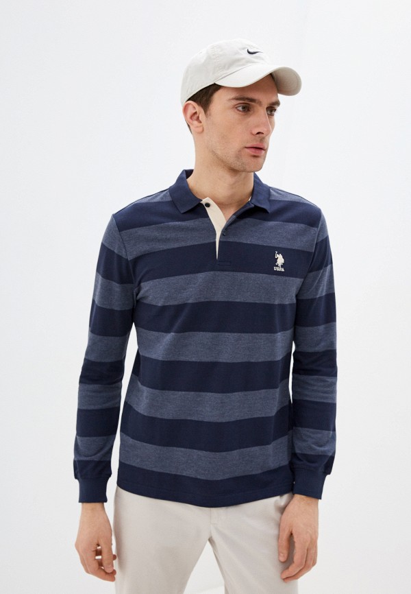 

Поло U.S. Polo Assn, Синий