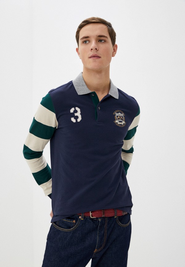 

Поло U.S. Polo Assn, Синий