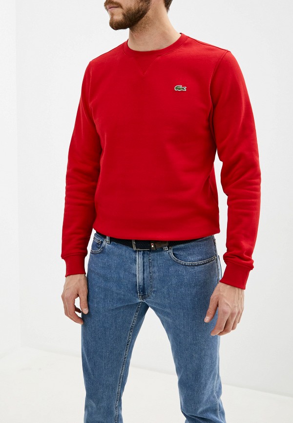 

Свитшот Lacoste, Красный