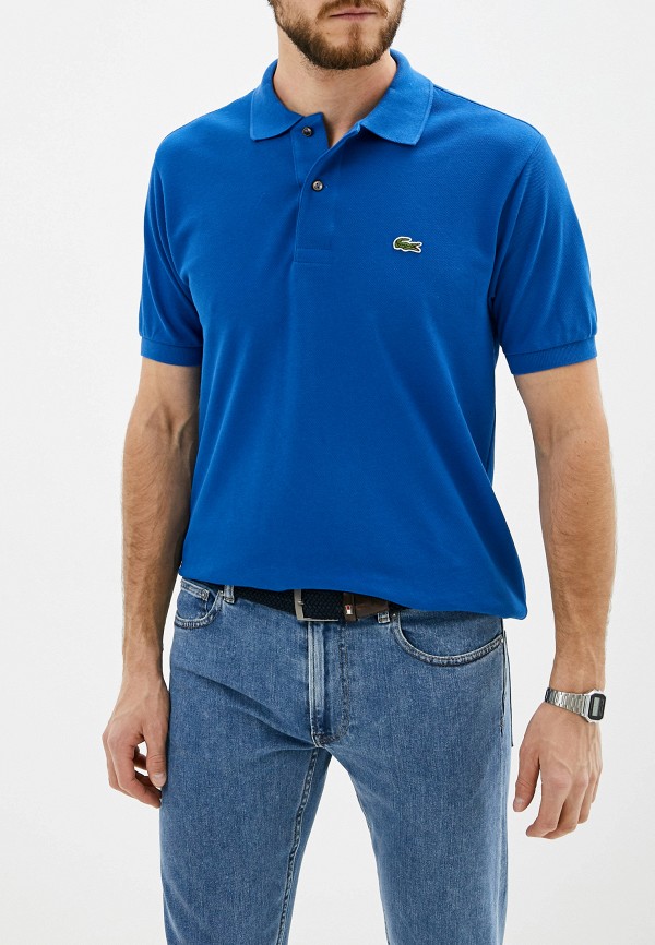 

Поло Lacoste, Синий