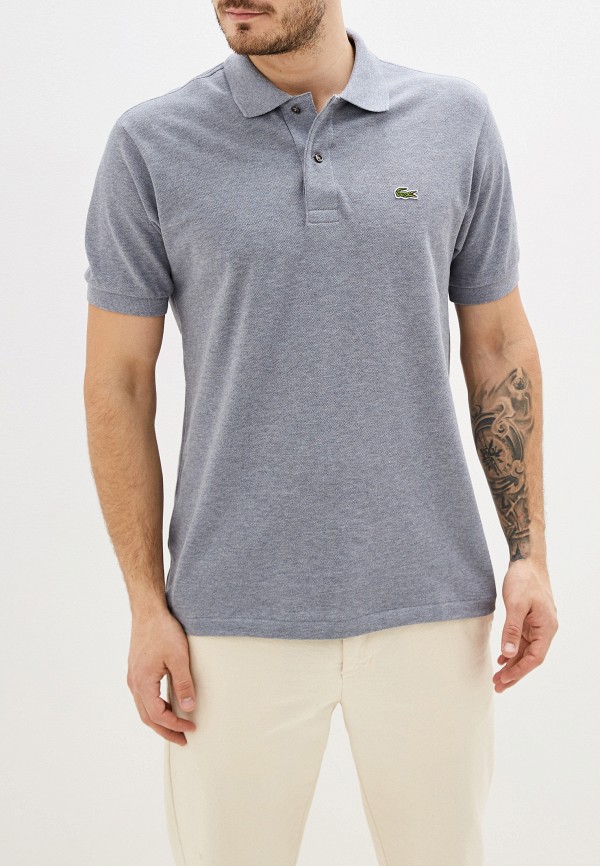 

Поло Lacoste, Серый