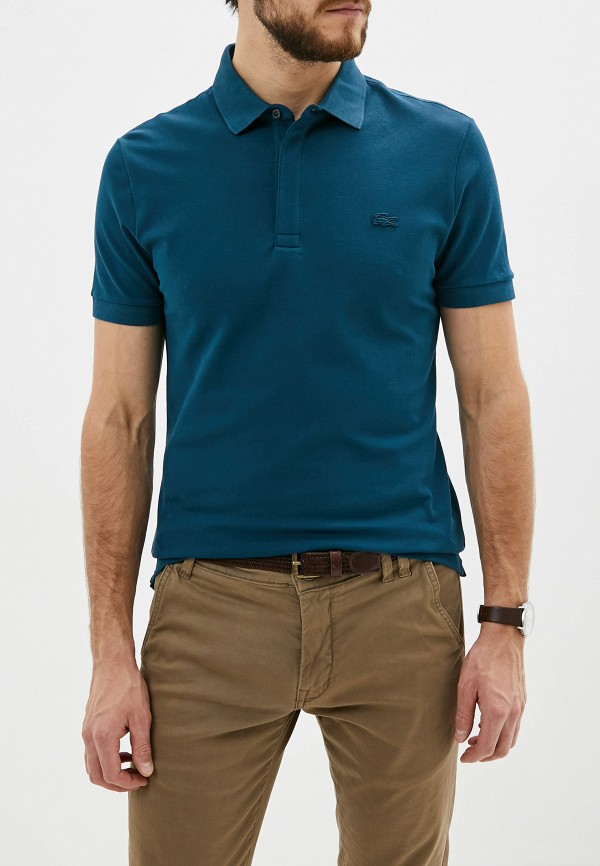 

Поло Lacoste, Синий
