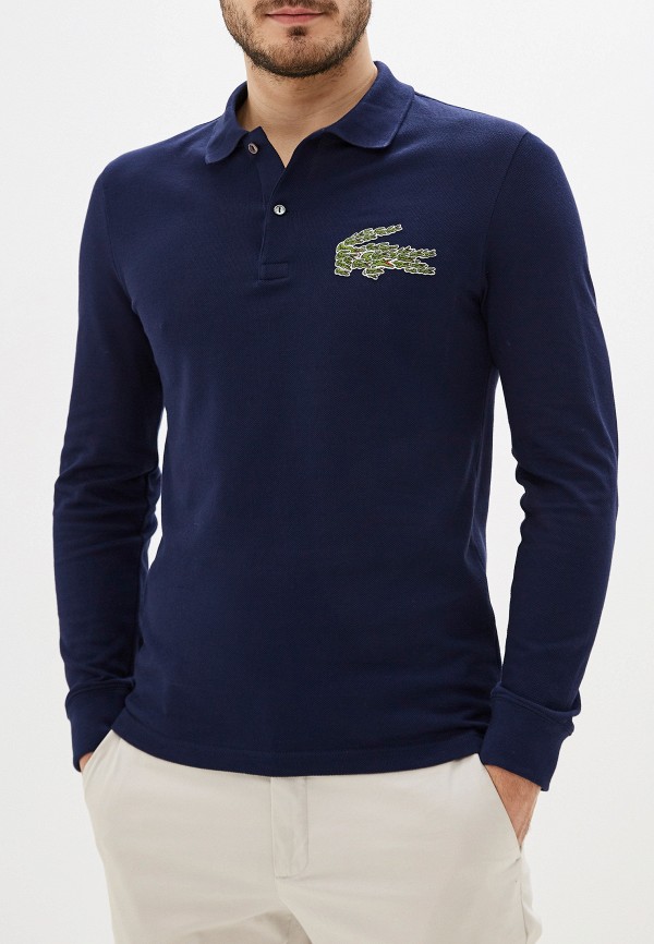 

Поло Lacoste, Синий