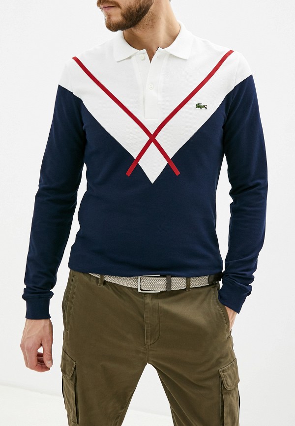 

Поло Lacoste, Синий