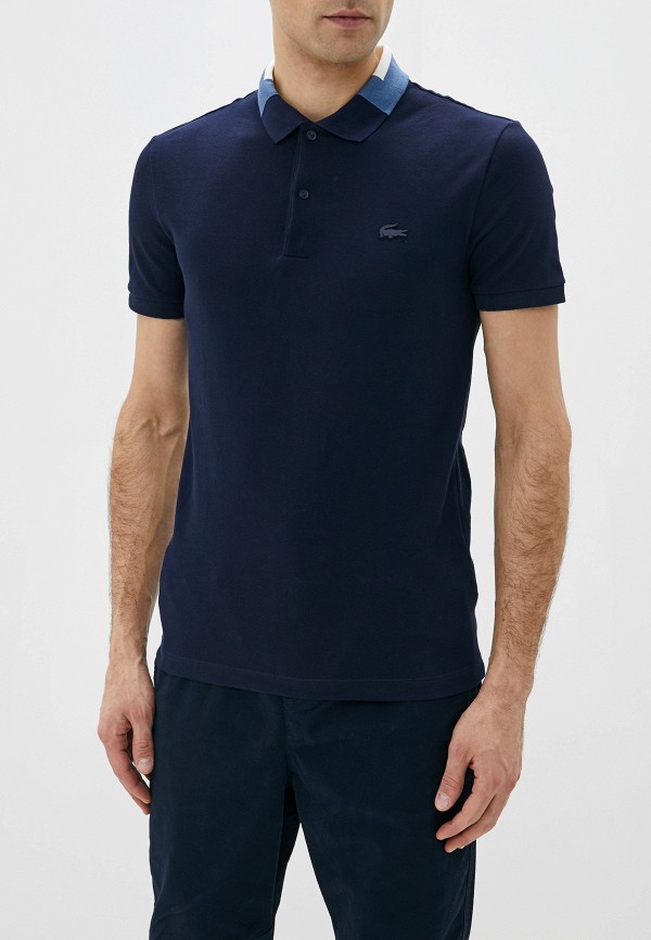 

Поло Lacoste, Синий
