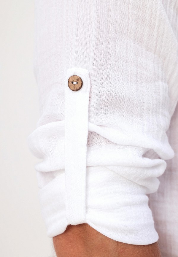 Рубашка Luisa Moretti белый, размер 48, фото 6