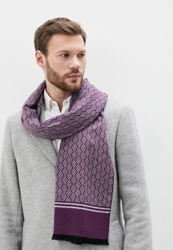 Шарф Labbra фиолетовый, размер 00, фото 3