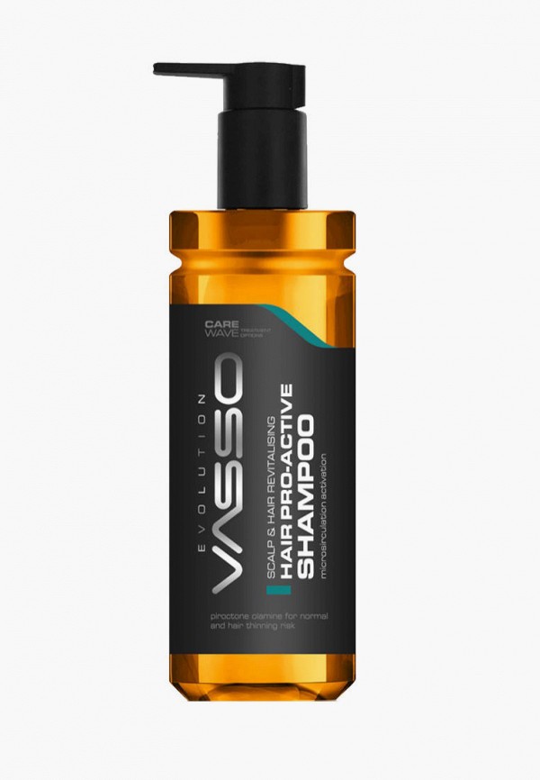 

Шампунь Vasso, Прозрачный, PRO ACTIVE, 370 мл