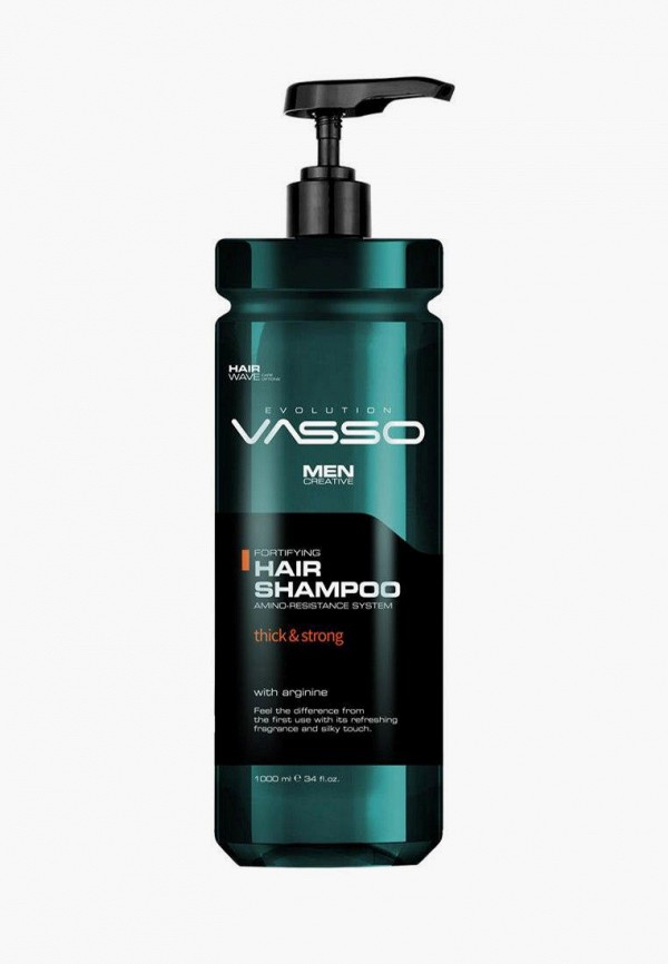 

Шампунь Vasso, Прозрачный, THICK&STRONG, 1000 мл