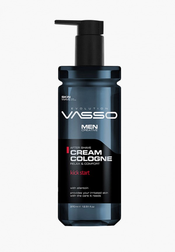 

Крем после бритья Vasso, Прозрачный, AFTER SHAVE COLOGNE KICK START, 370 мл