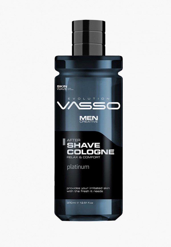 

Лосьон после бритья Vasso, Прозрачный, COLOGNE PLATINIUM, 370 мл